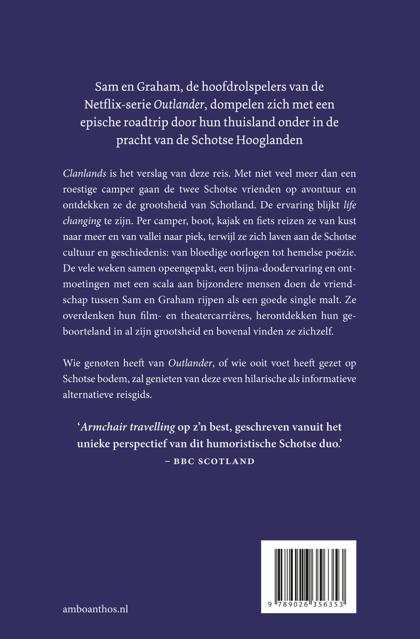 Achterkant van Clanlands