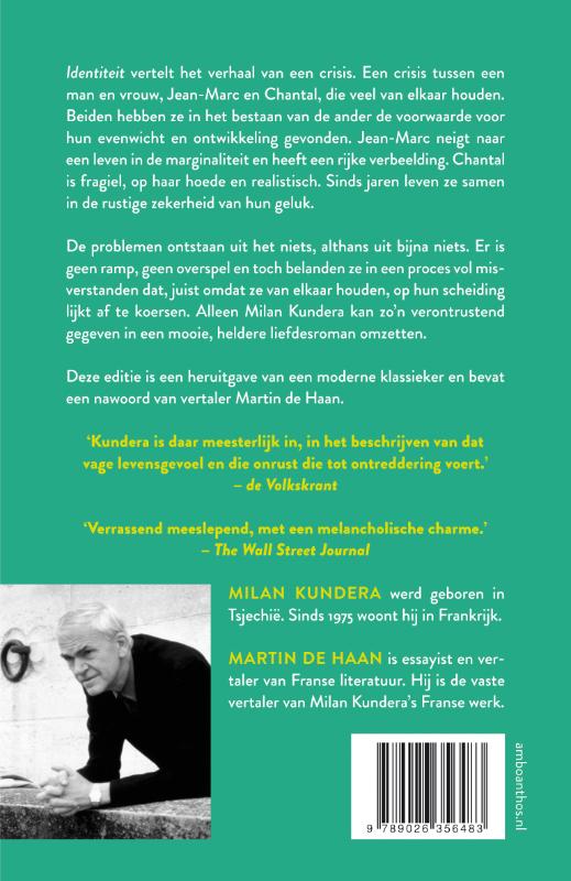 Achterkant van Identiteit