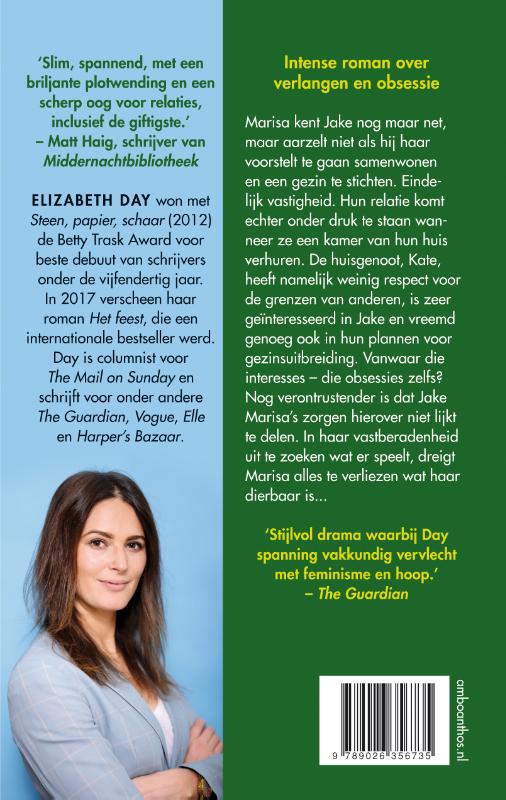 Achterkant van De huisgenoot