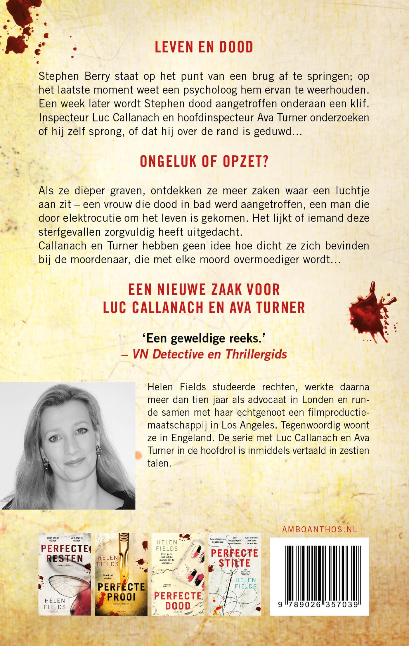 Achterkant van Perfecte misdaad