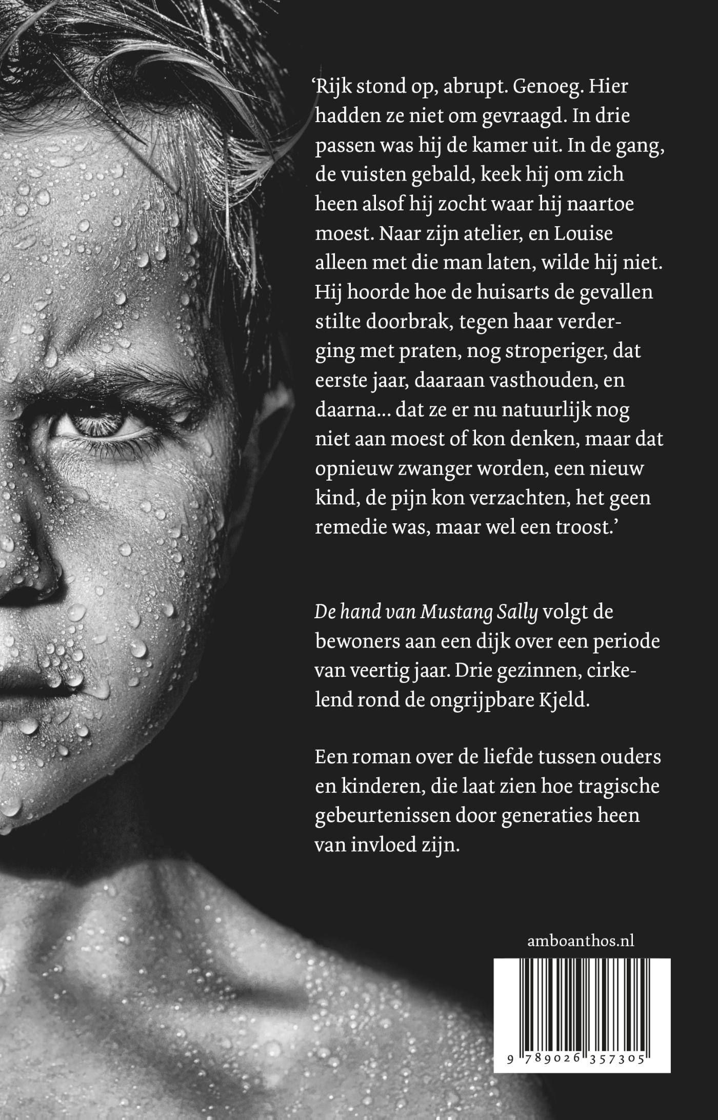 Achterkant van De hand van Mustang Sally