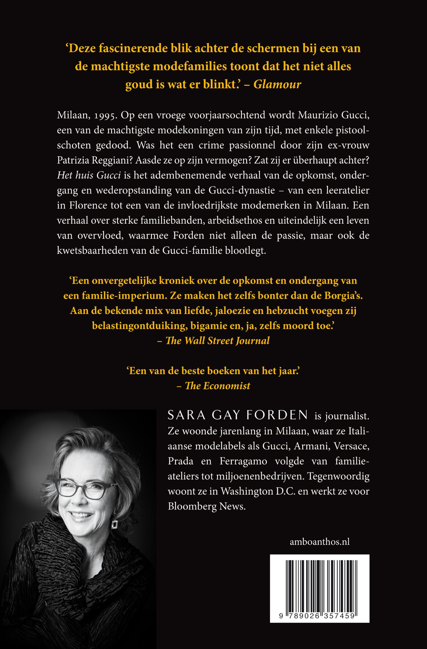 Achterkant van Het huis Gucci