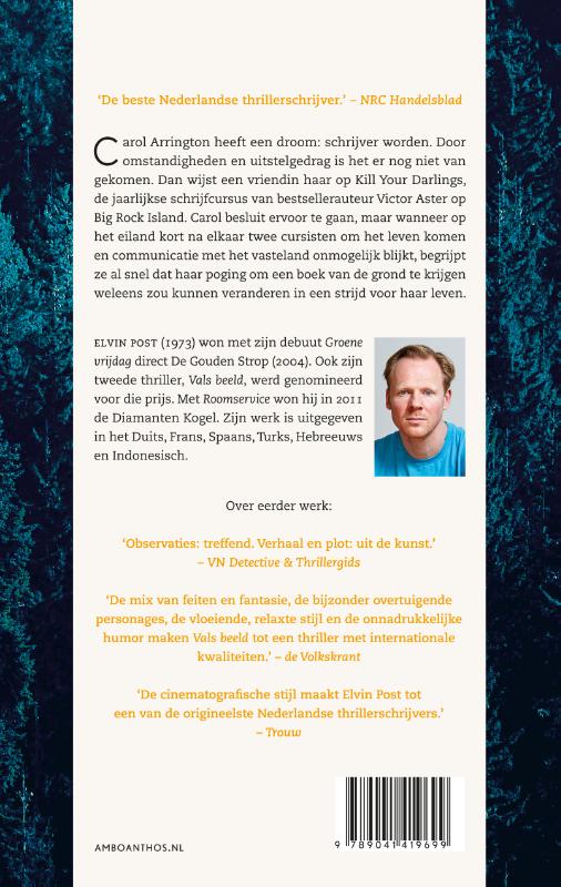 Achterkant van De cursus