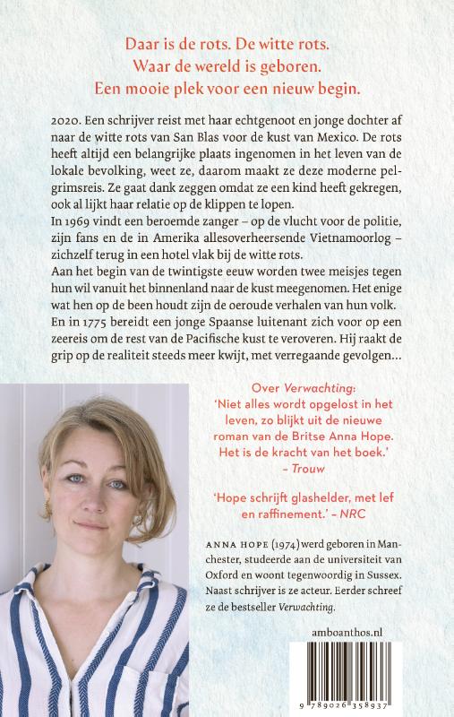 Achterkant van De witte rots