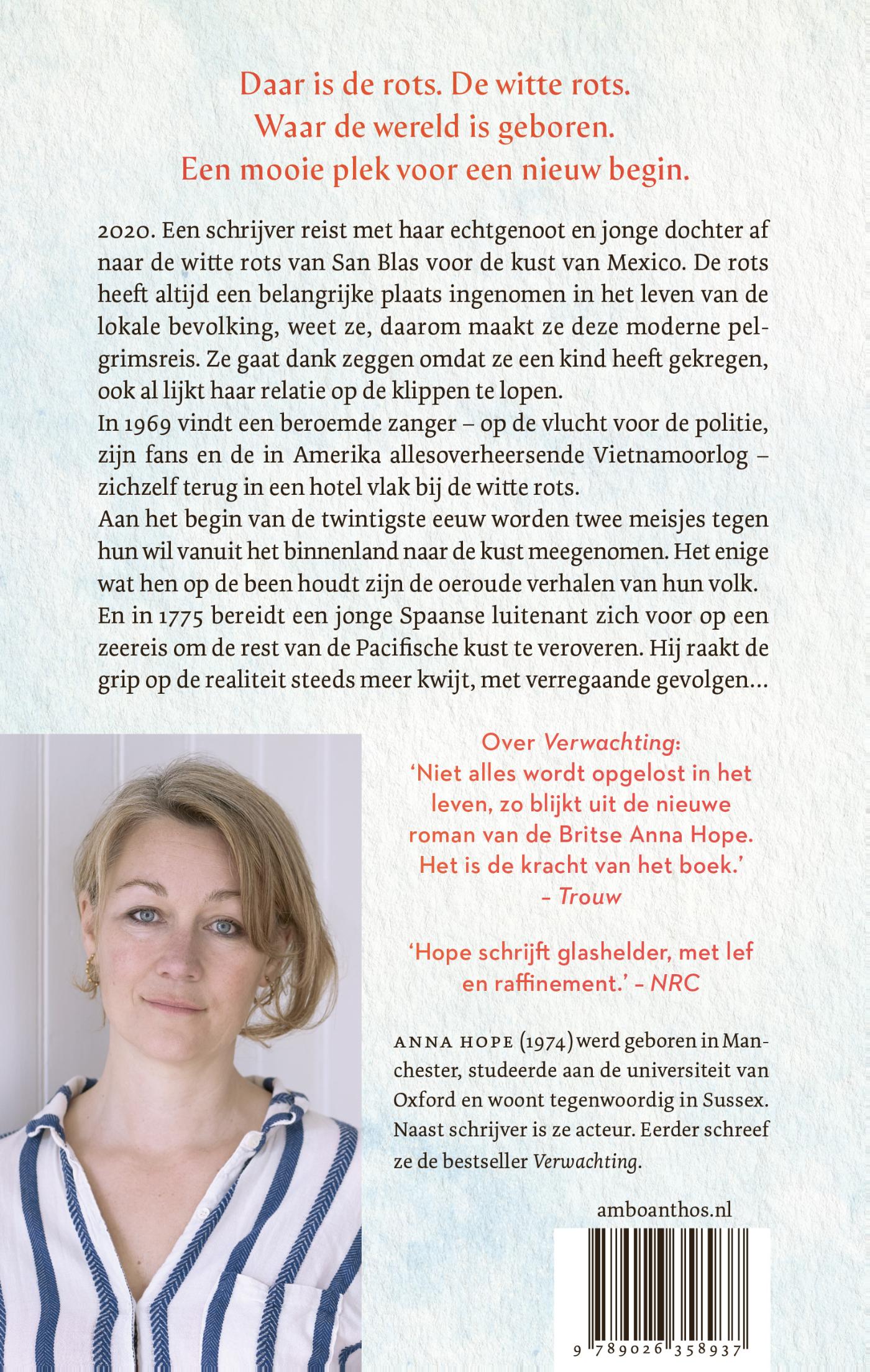 Achterkant van De witte rots