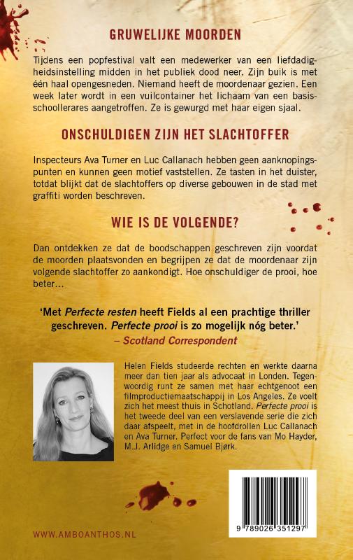 Achterkant van Perfecte prooi