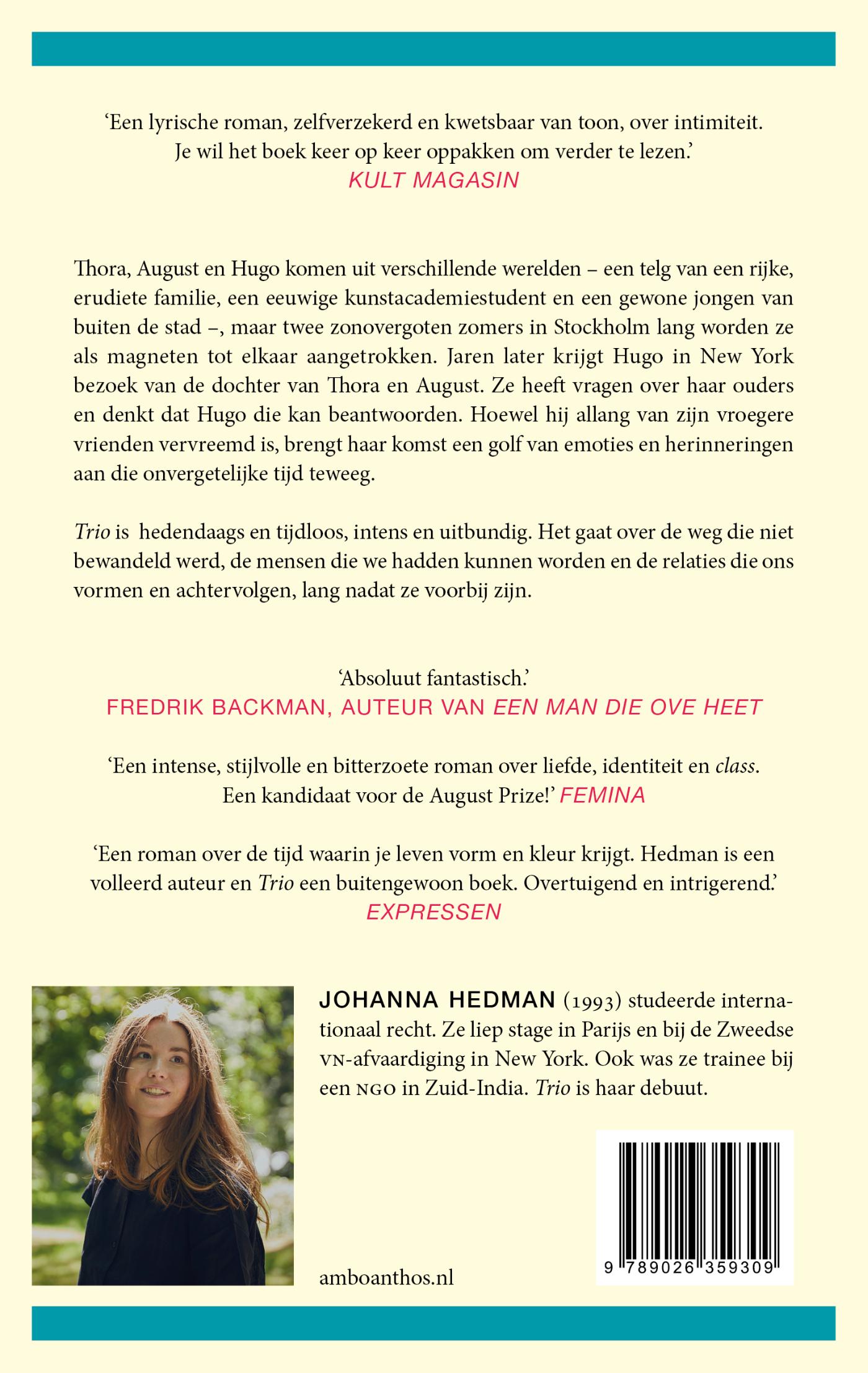 Achterkant van Trio