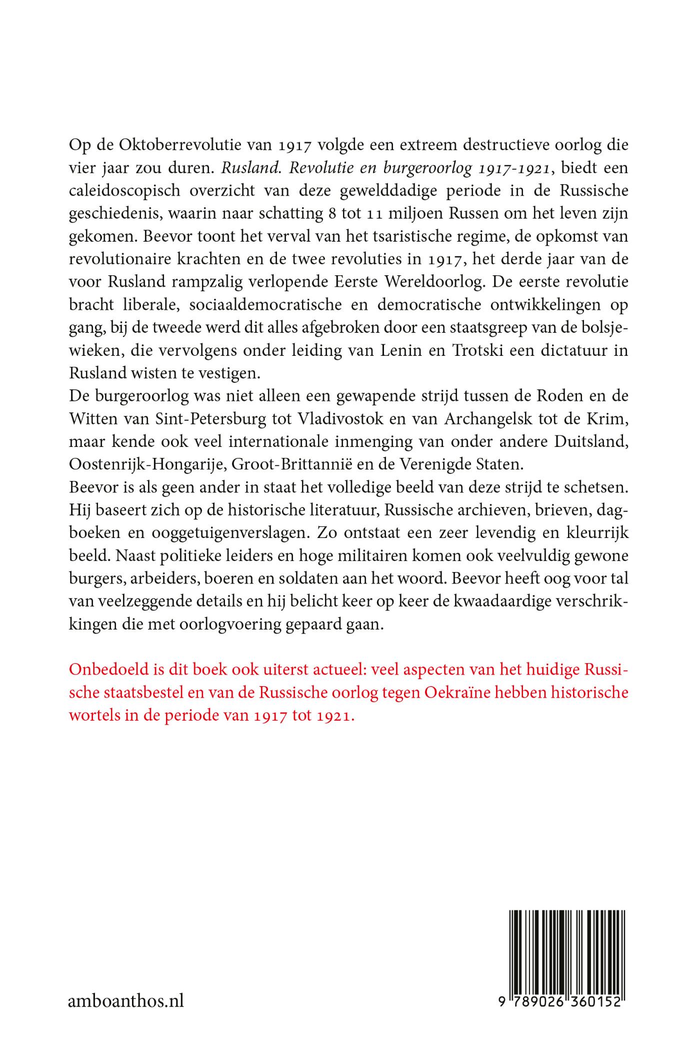 Achterkant van Rusland