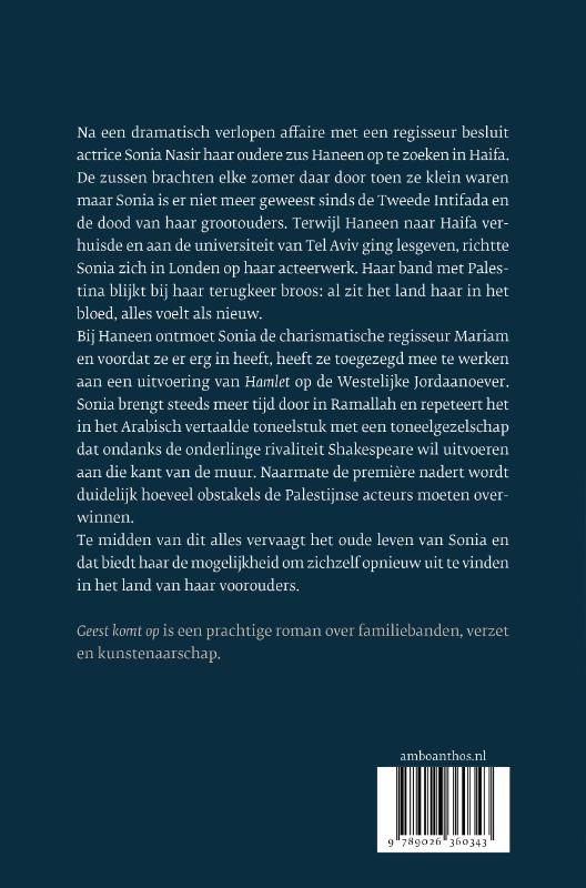 Achterkant van Geest komt op