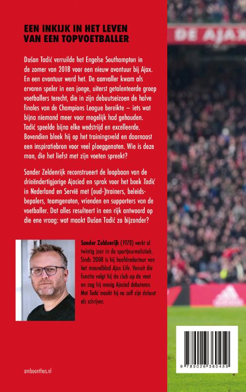 Achterkant van Tadic