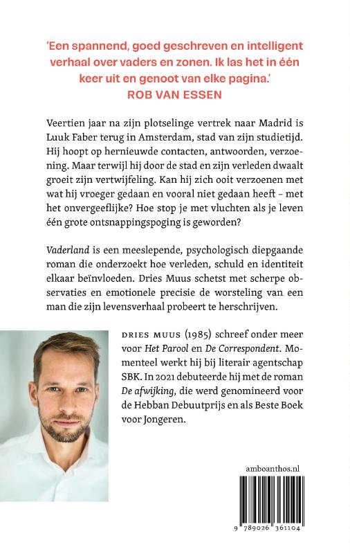 Achterkant van Vaderland