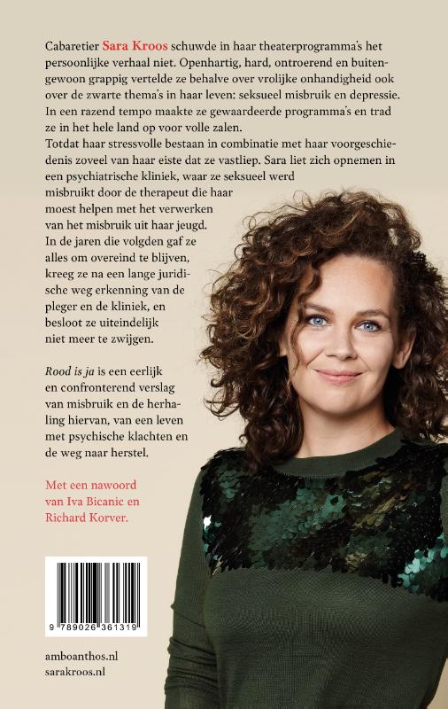 Achterkant van Rood is ja