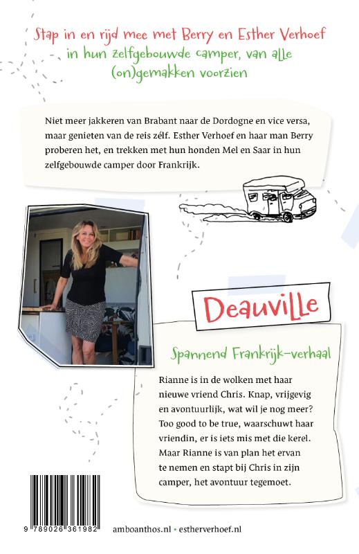 Achterkant van Op de bonnefooi door Frankrijk