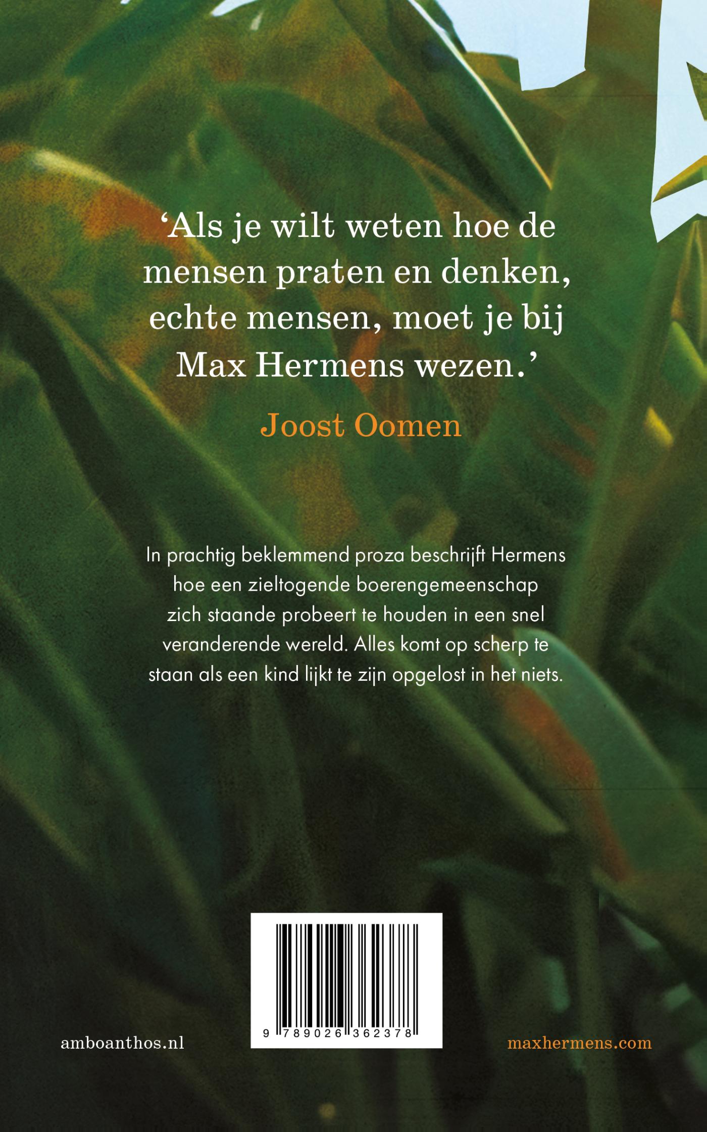 Achterkant van Het verdwijnen van Ferdi Heijen