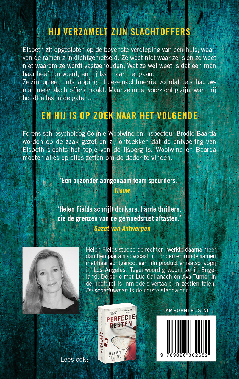 Achterkant van De schaduwman