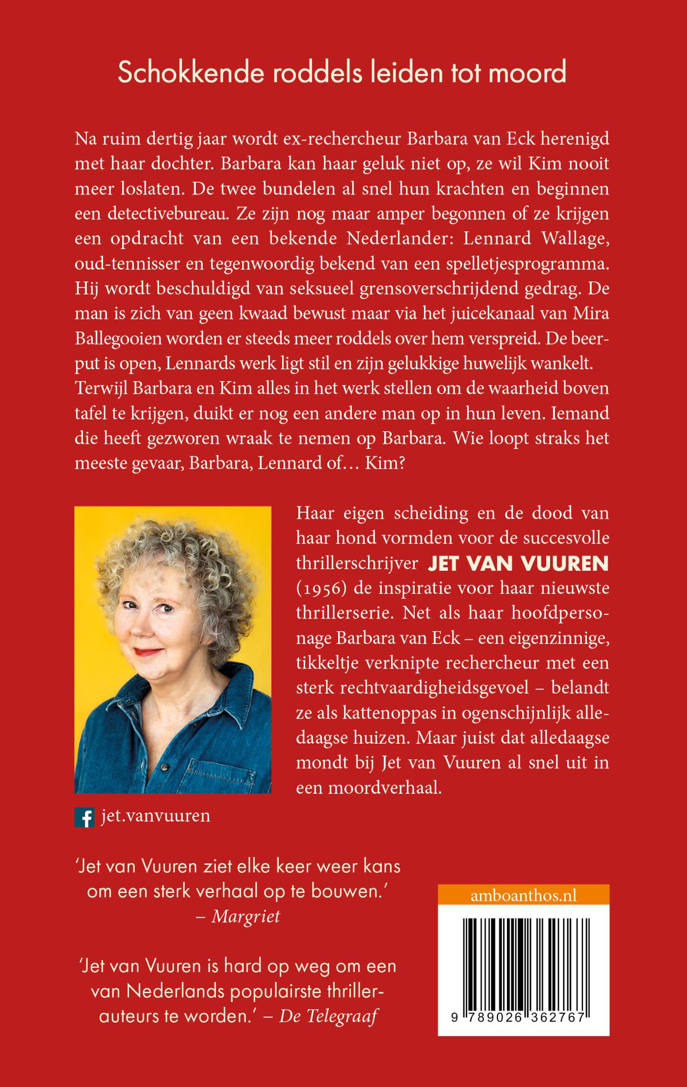 Achterkant van Bloedband