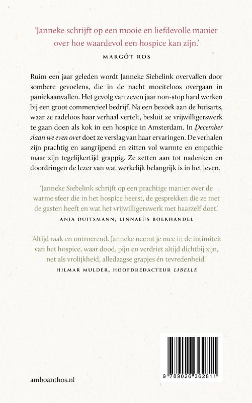 Achterkant van December slaan we even over