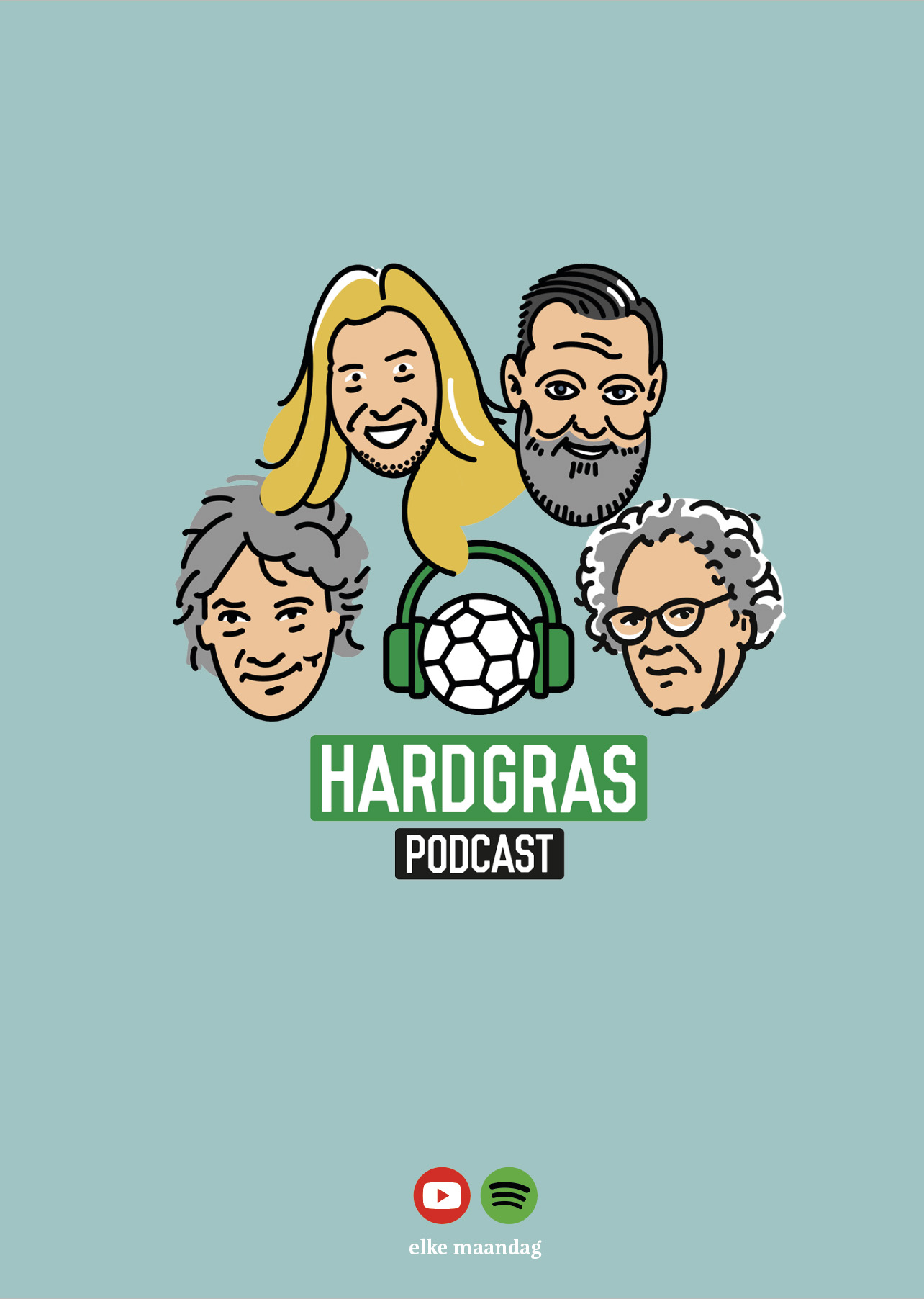 Achterkant van Hard gras 150 - juni 2023
