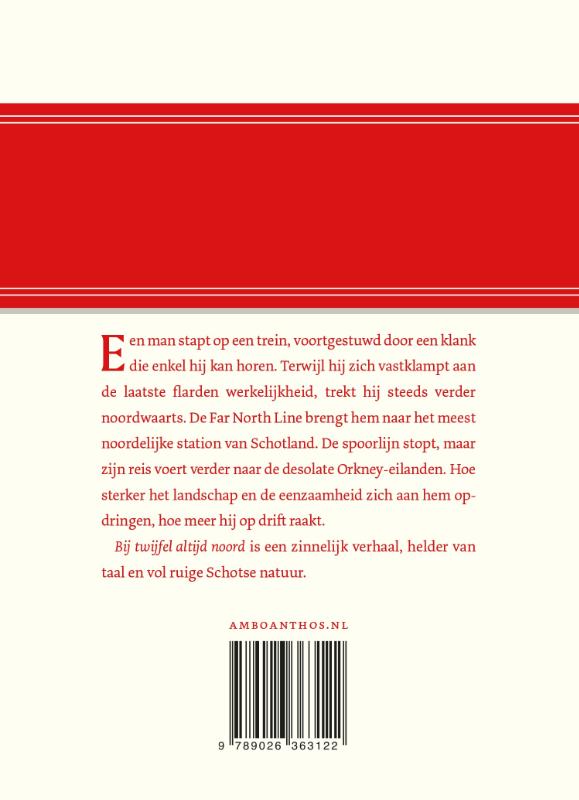 Achterkant van Bij twijfel altijd noord