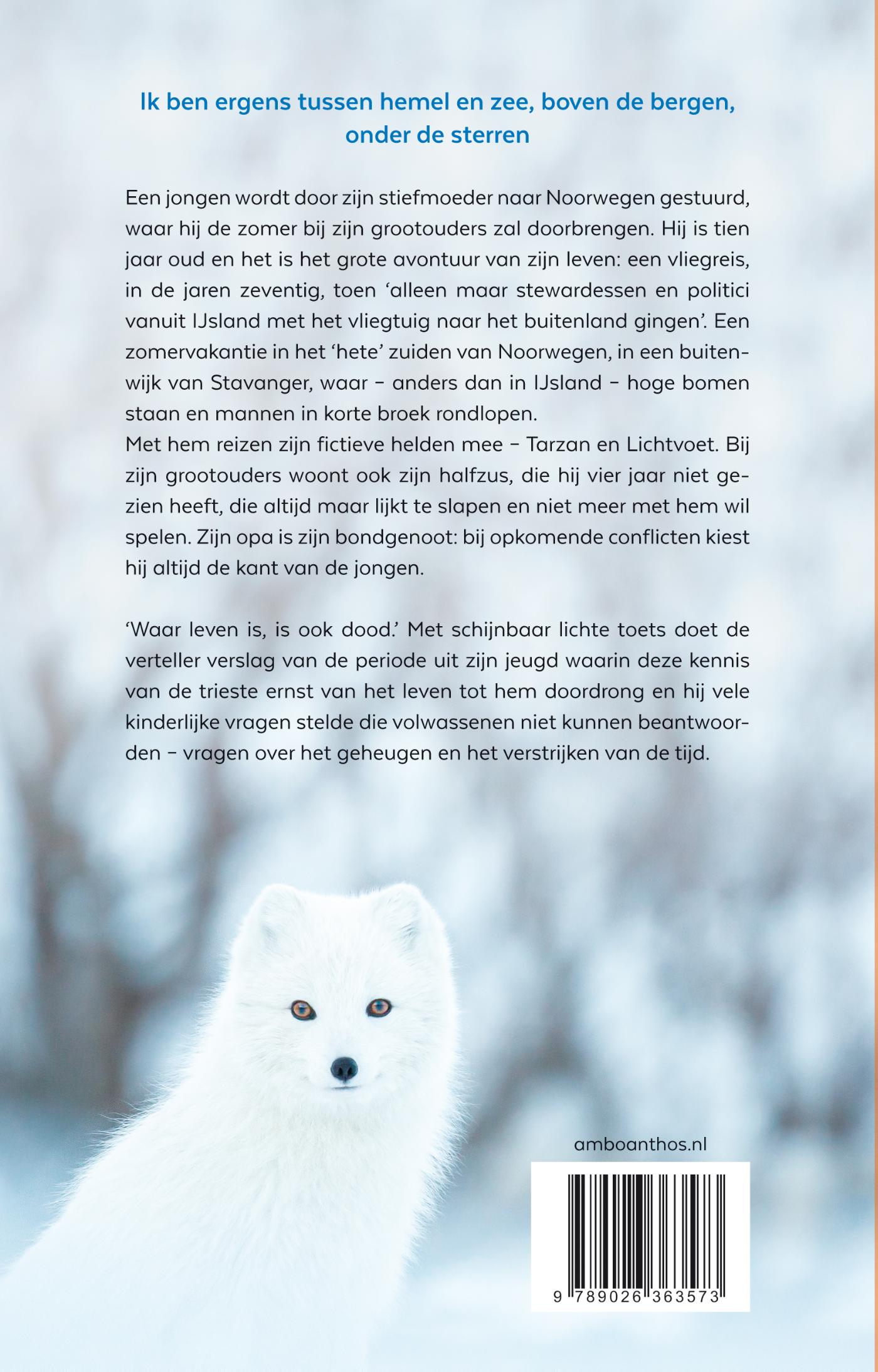 Achterkant van Een en ander over reuzenpijnbomen en de tijd