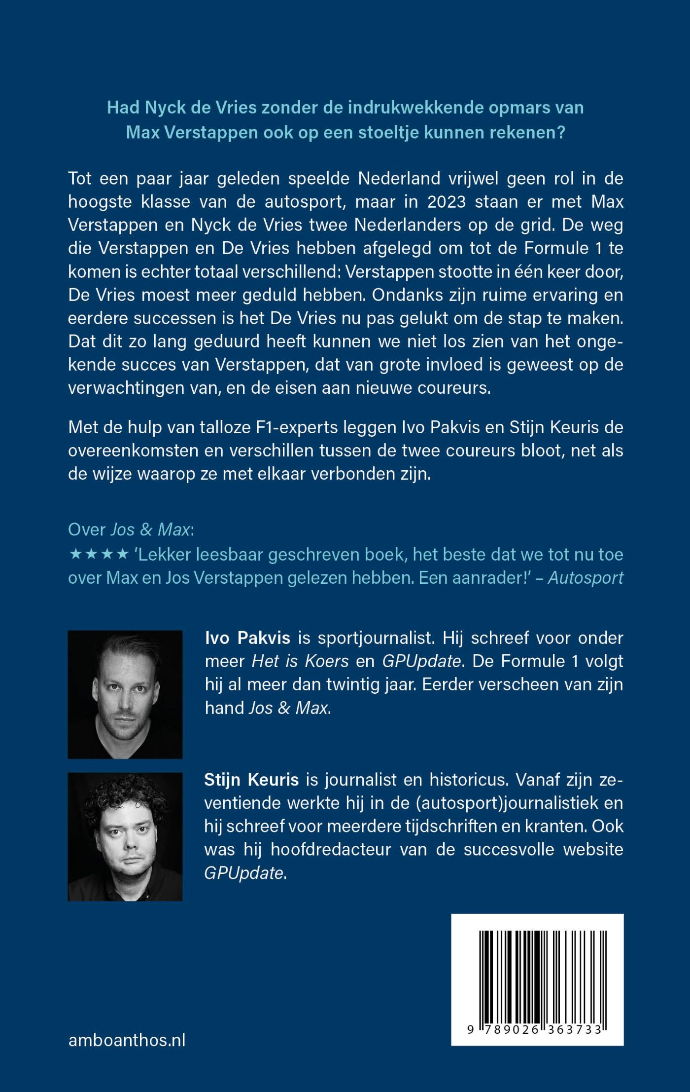 Achterkant van Max & Nyck
