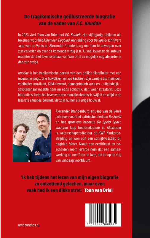 Achterkant van Knudde