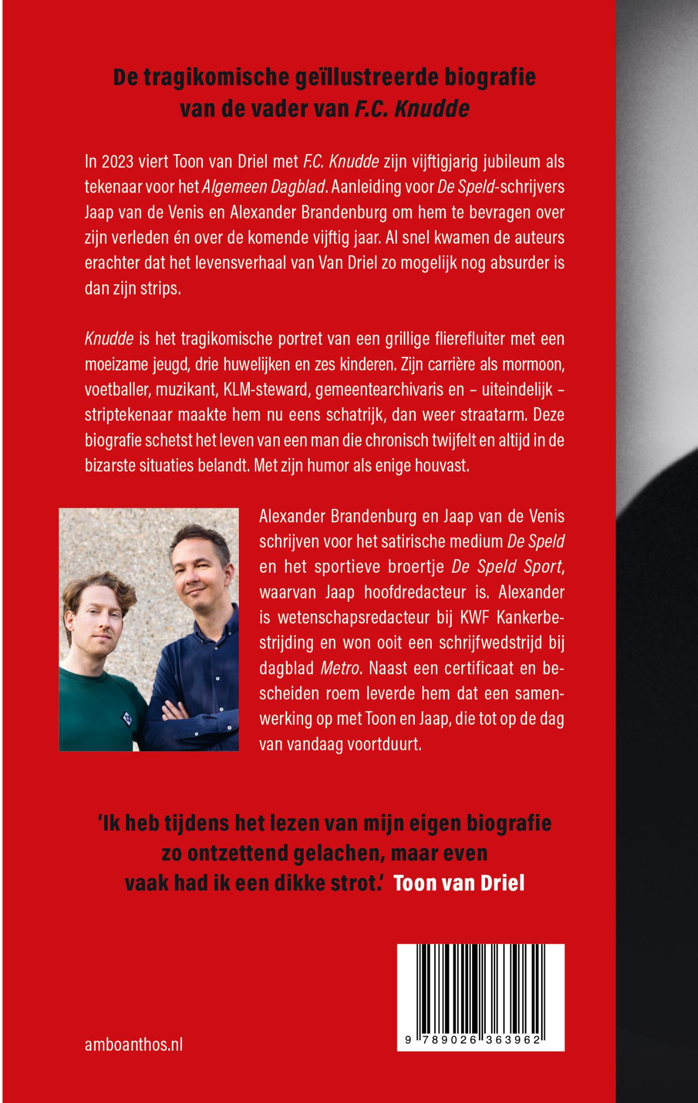 Achterkant van Knudde