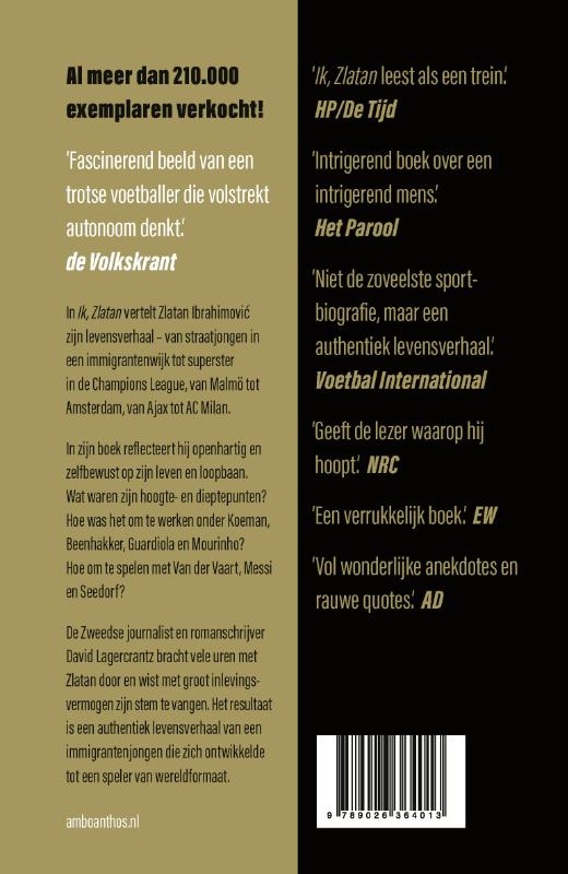 Achterkant van Ik, Zlatan