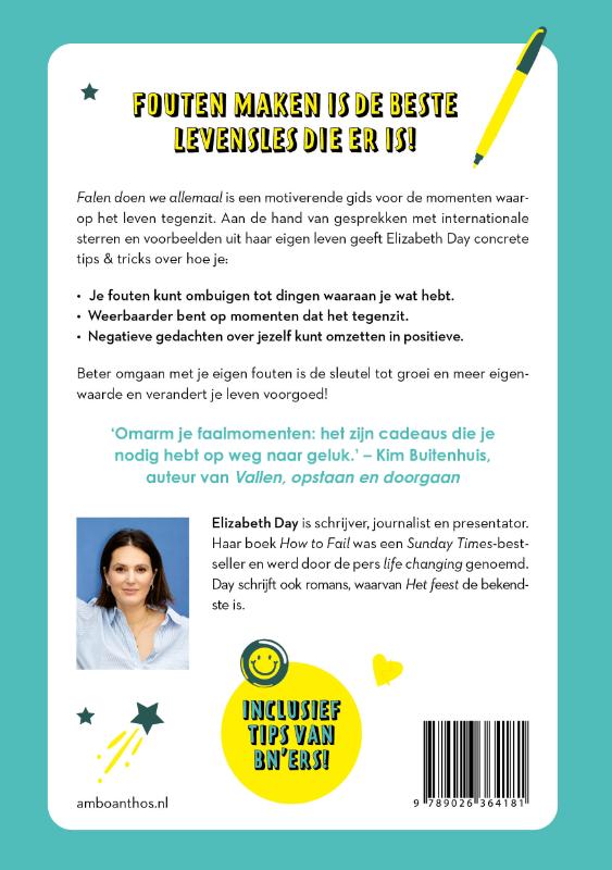Achterkant van Falen doen we allemaal