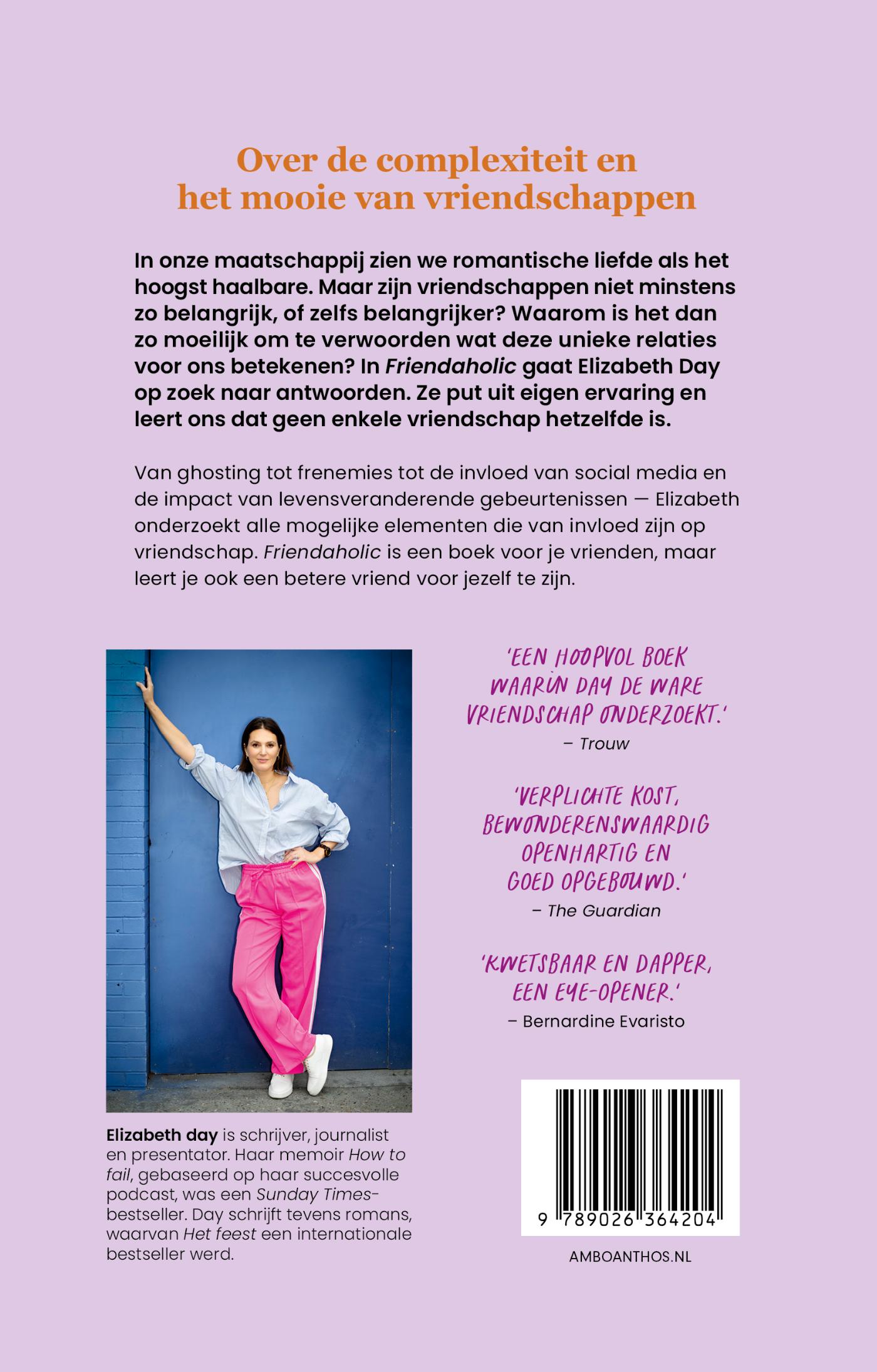 Achterkant van Friendaholic