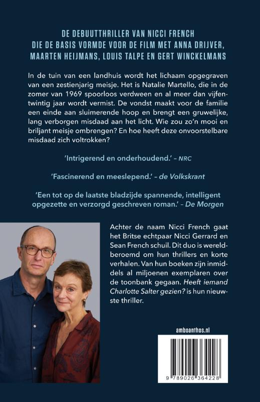 Achterkant van Het geheugenspel