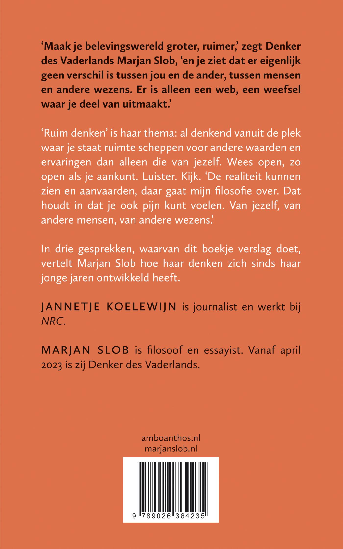 Achterkant van Ruimte maken voor het andere
