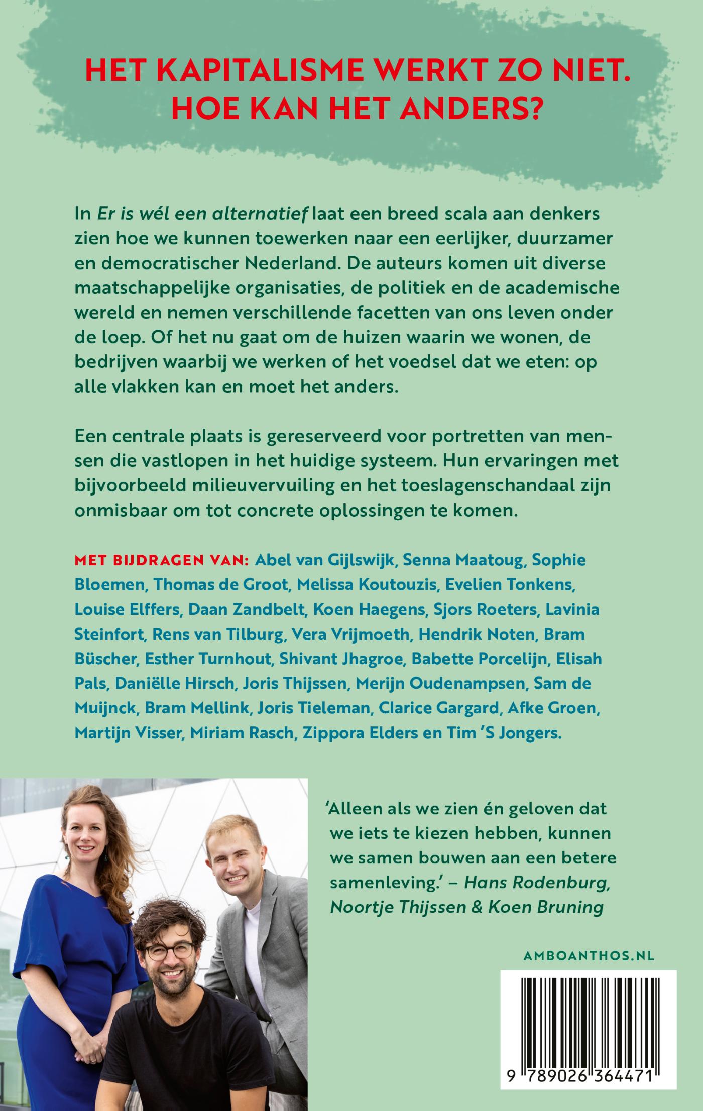 Achterkant van Er is wél een alternatief