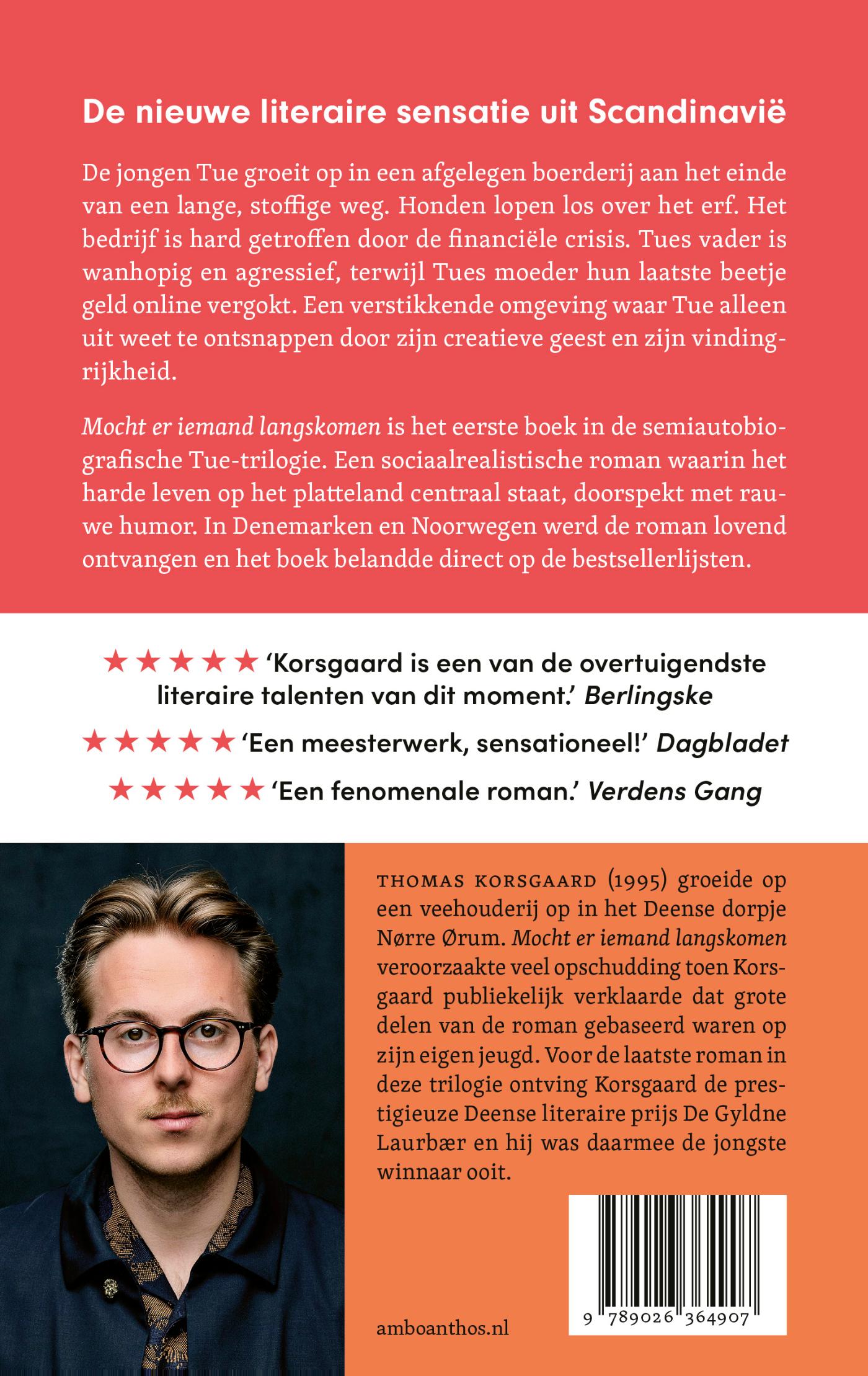 Achterkant van Mocht er iemand langskomen