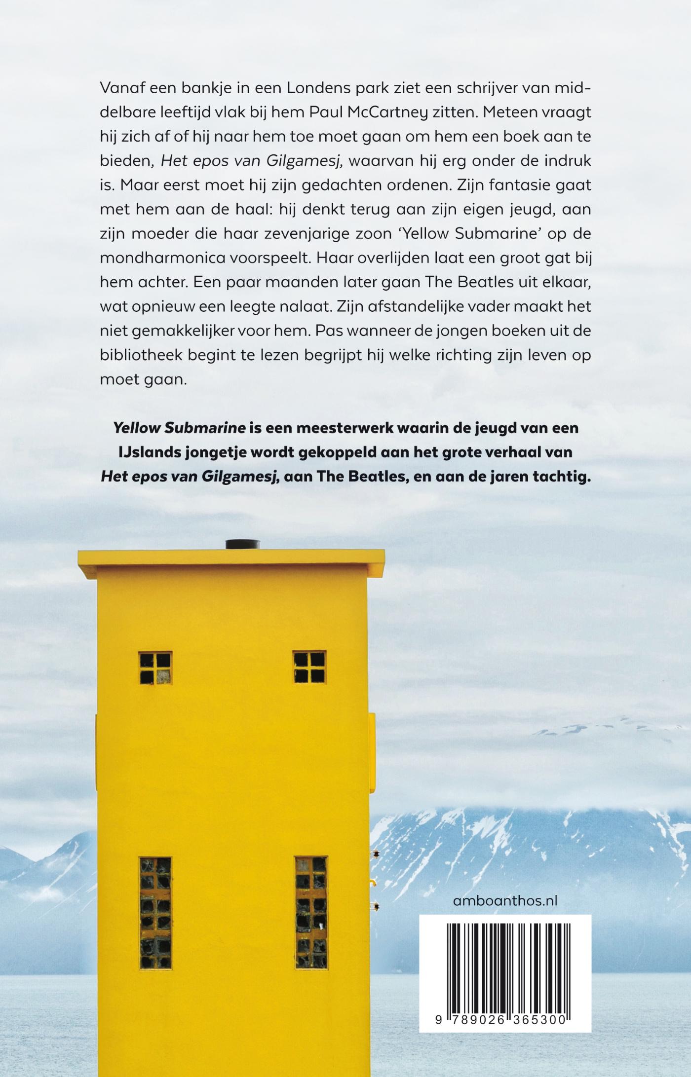 Achterkant van Yellow Submarine