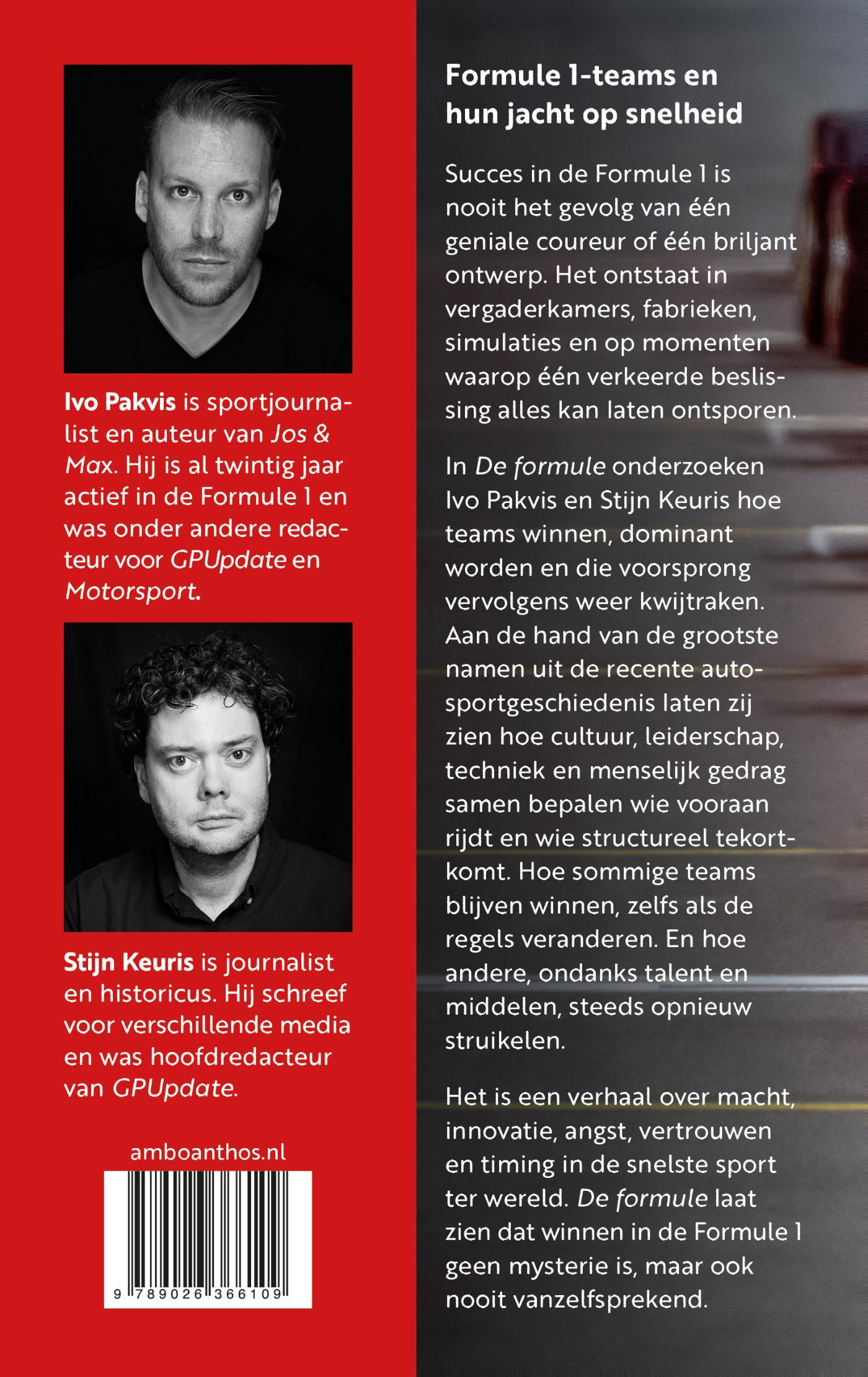 Achterkant van De formule