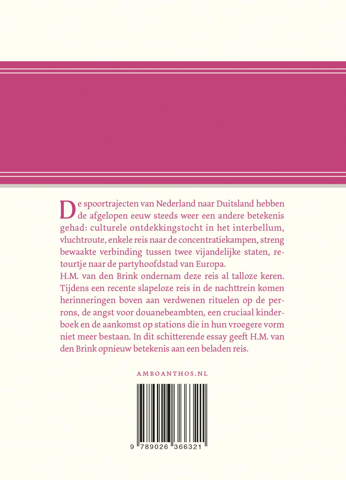 Achterkant van Nachttrein naar Berlijn