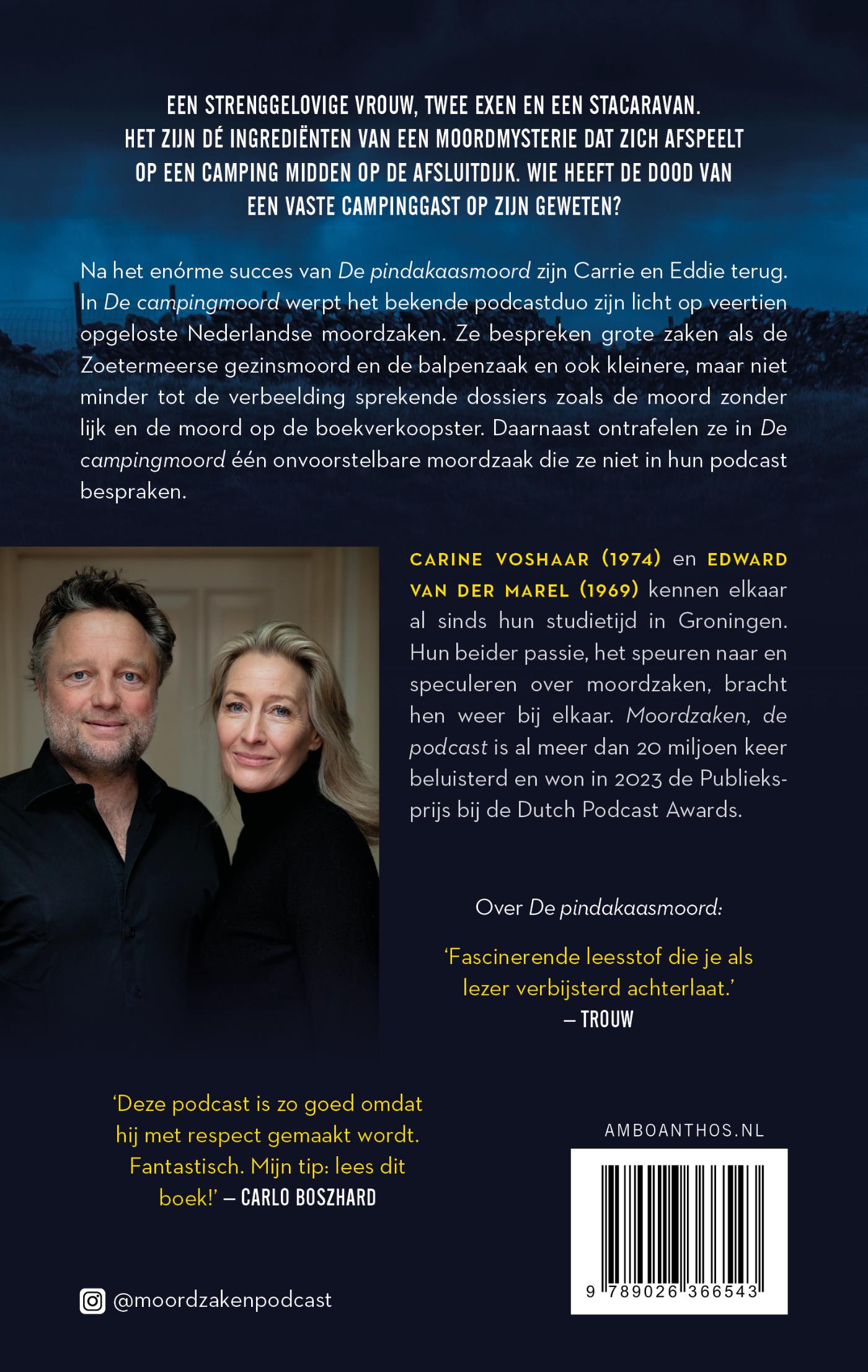Achterkant van De campingmoord