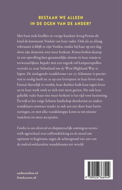 Achterkant van Vonkie