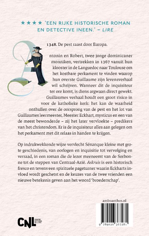 Achterkant van Askruis
