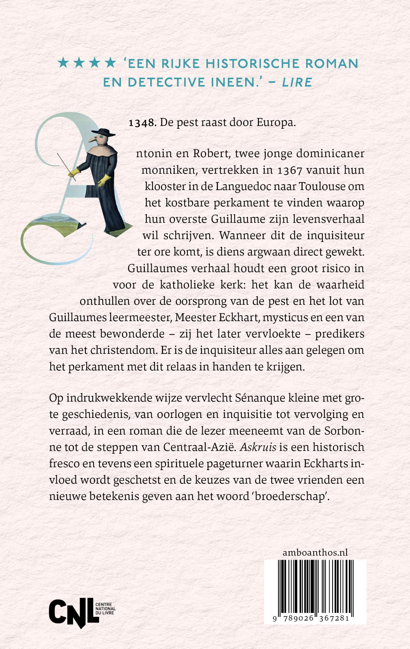 Achterkant van Askruis