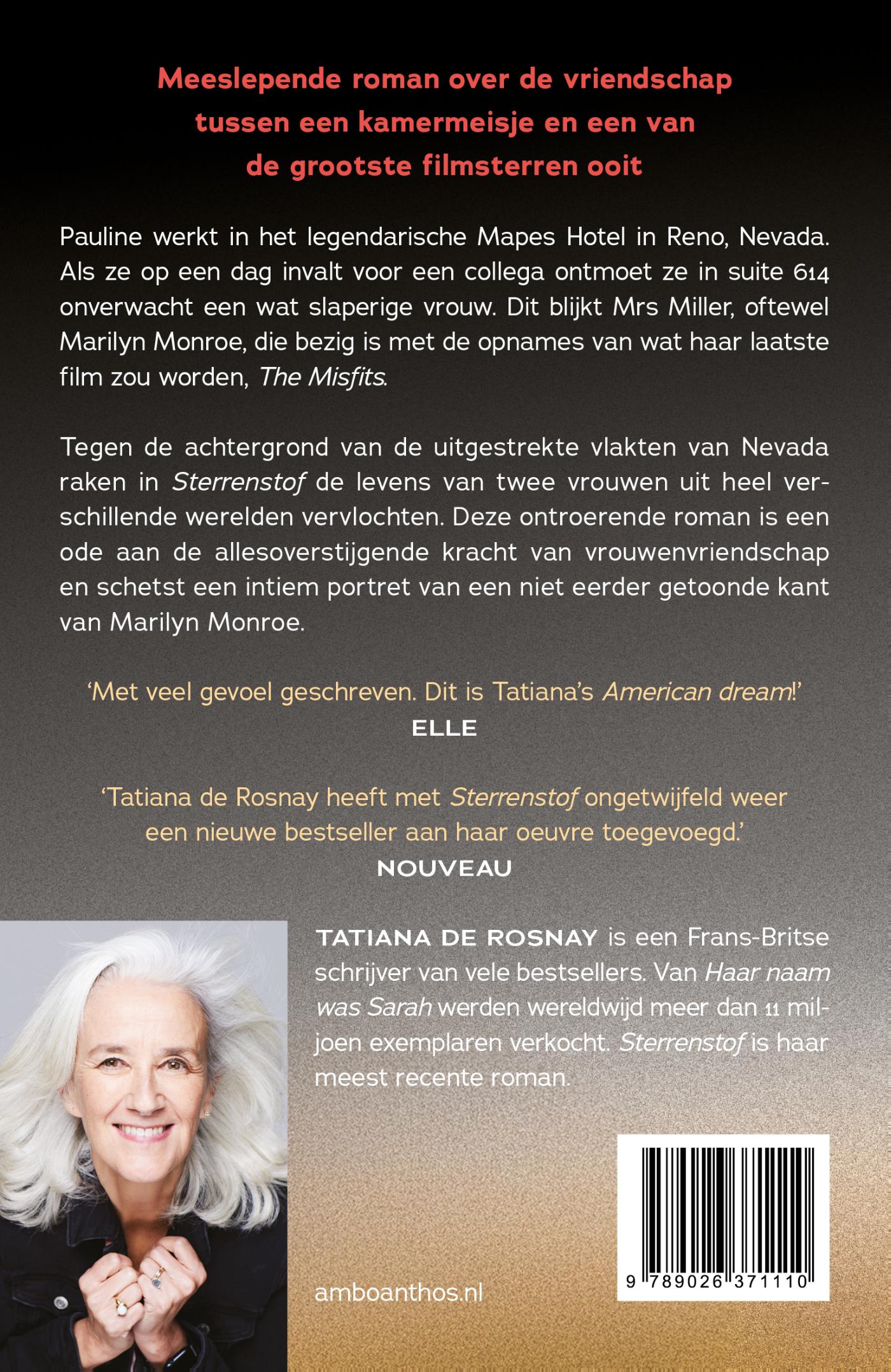 Achterkant van Sterrenstof