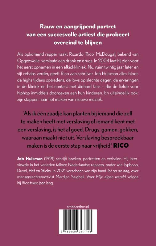 Achterkant van Mijn eigen wereld