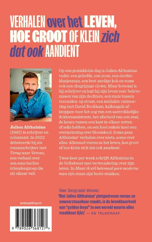 Achterkant van Maar ik wil helemaal geen moderne man zijn
