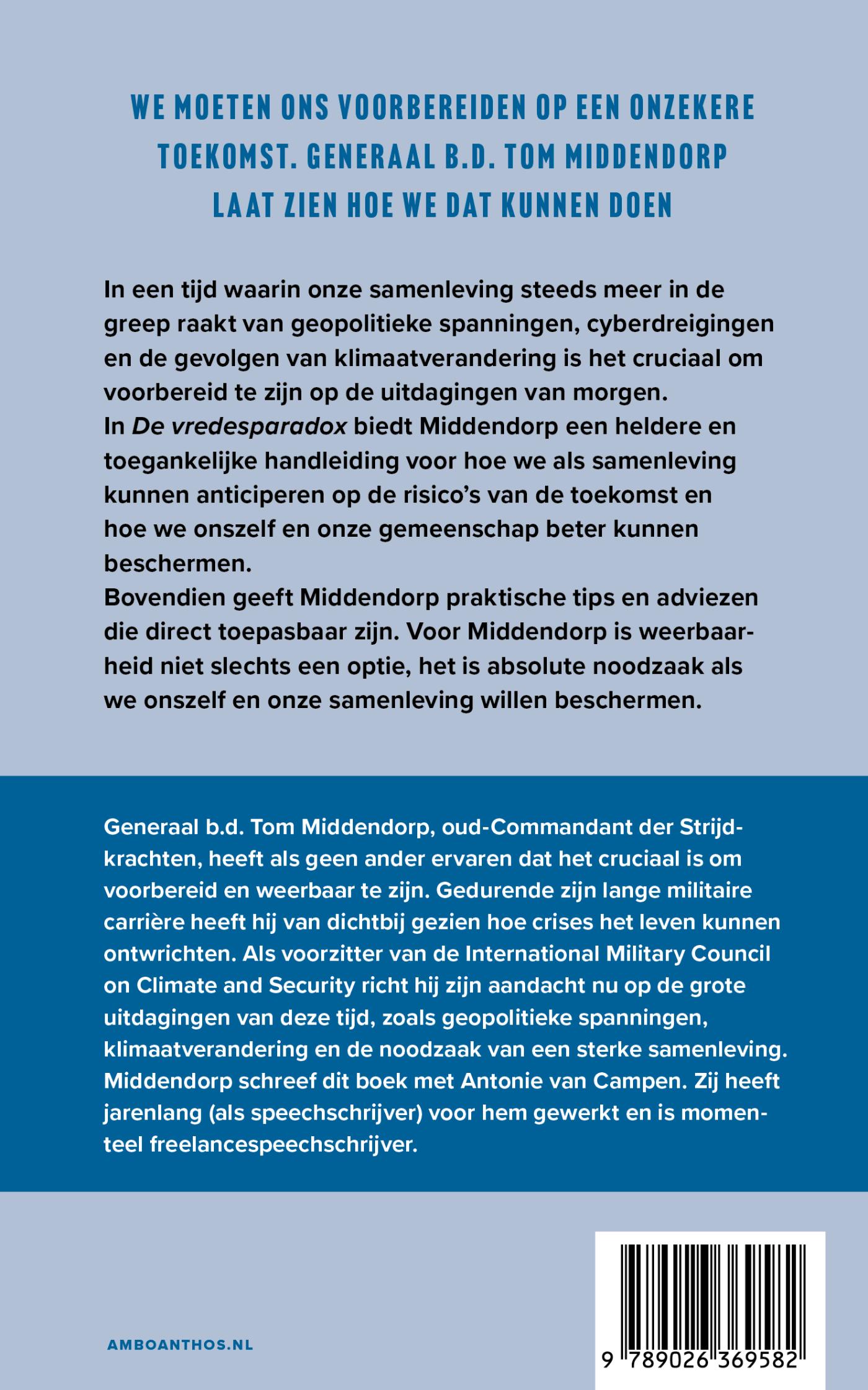 Achterkant van De vredesparadox