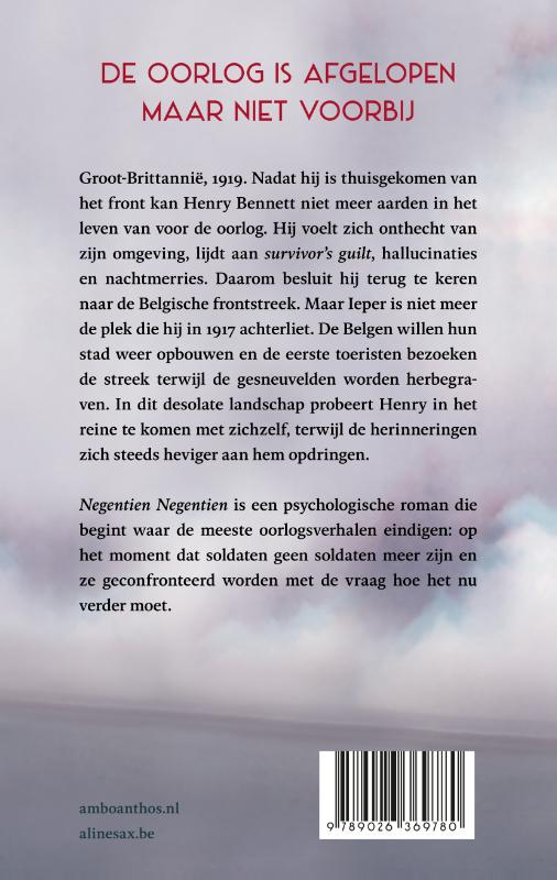 Achterkant van Negentien Negentien
