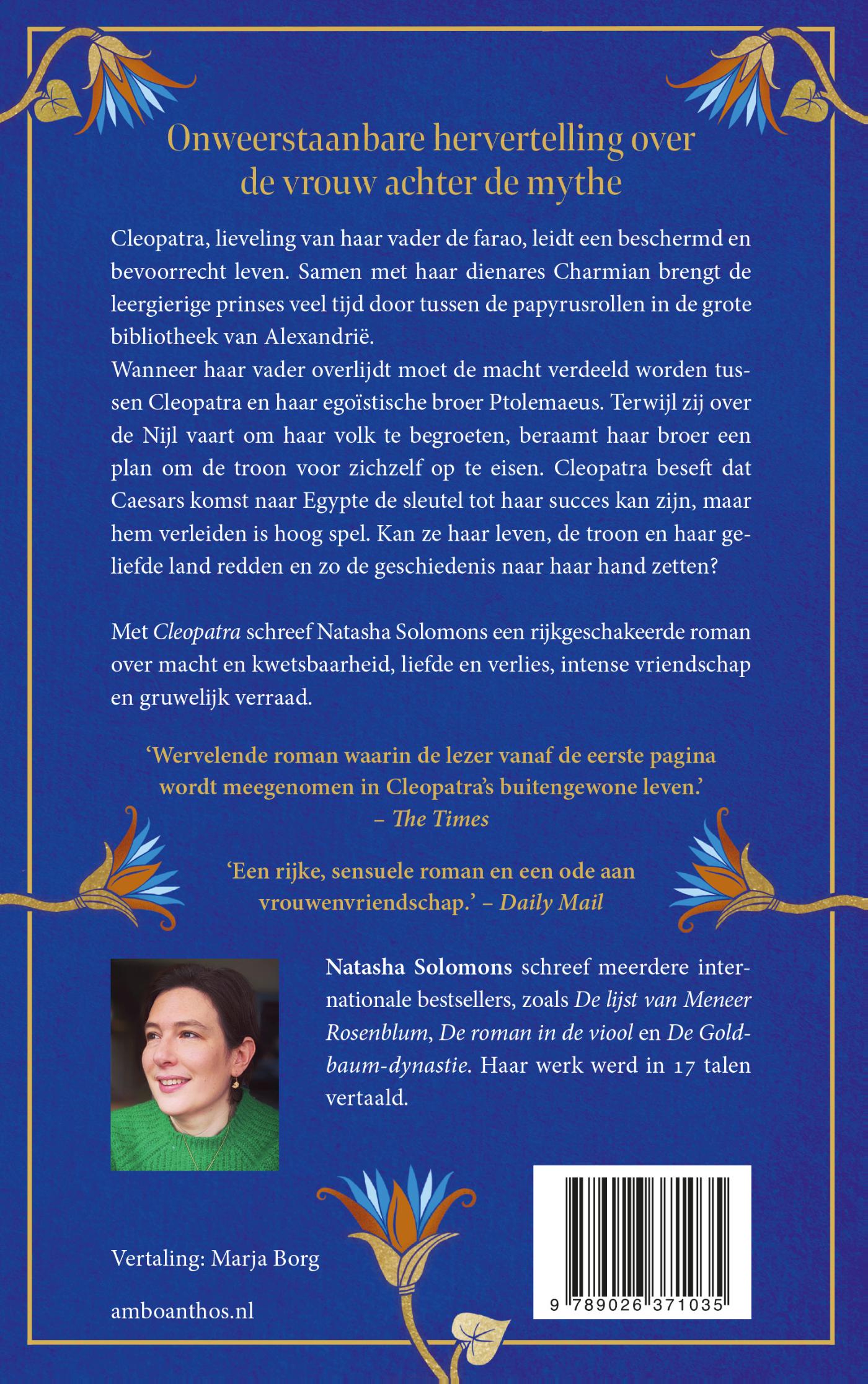 Achterkant van Cleopatra