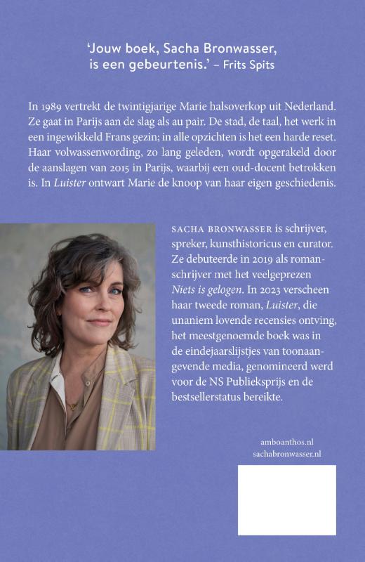 Achterkant van Luister