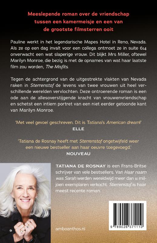 Achterkant van Sterrenstof
