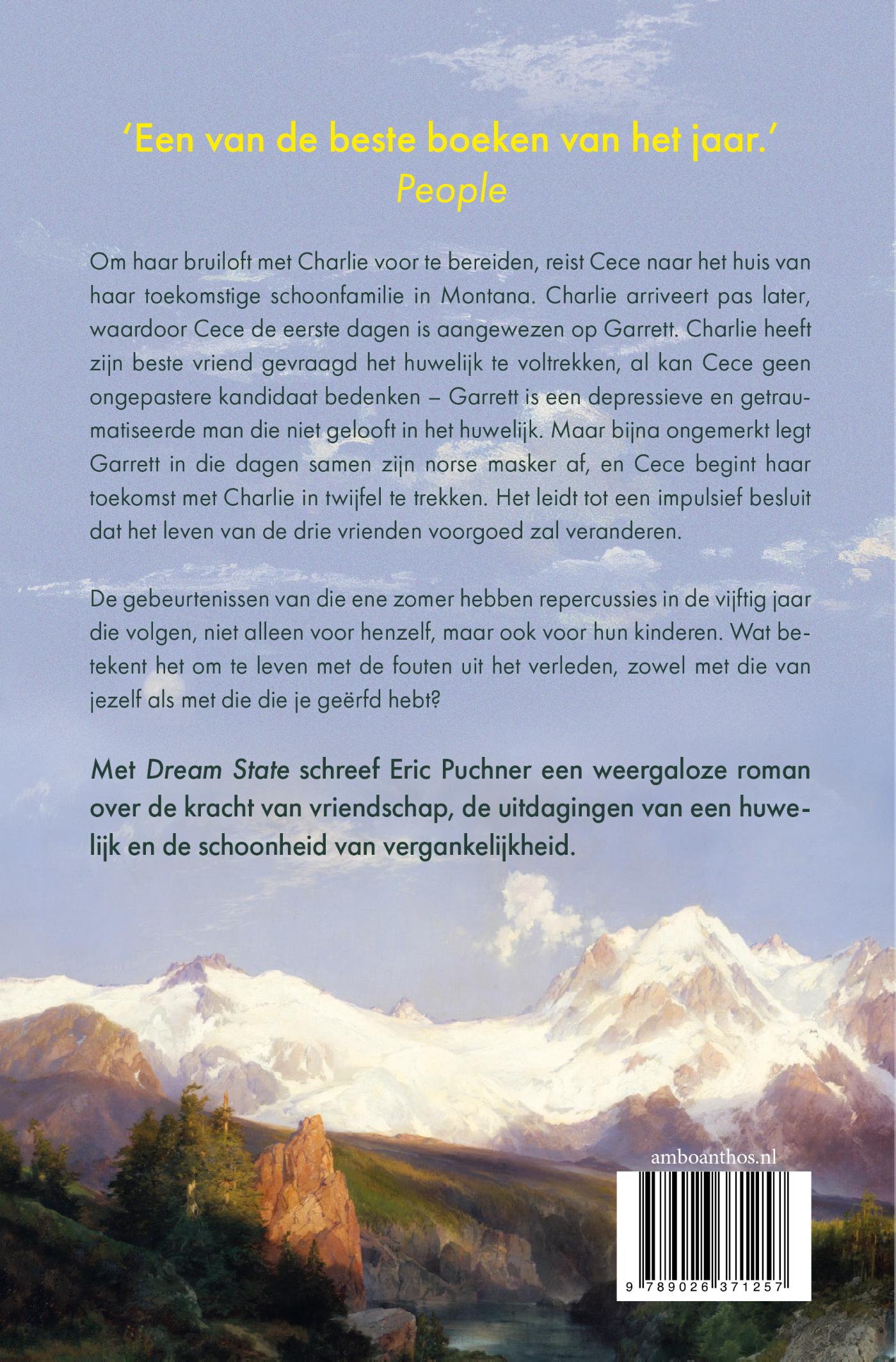 Achterkant van Dream State